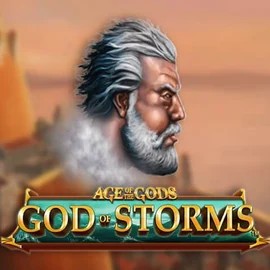 Age Of The Gods: God of Storms online game logo by Playtech on bwin-casino.eu