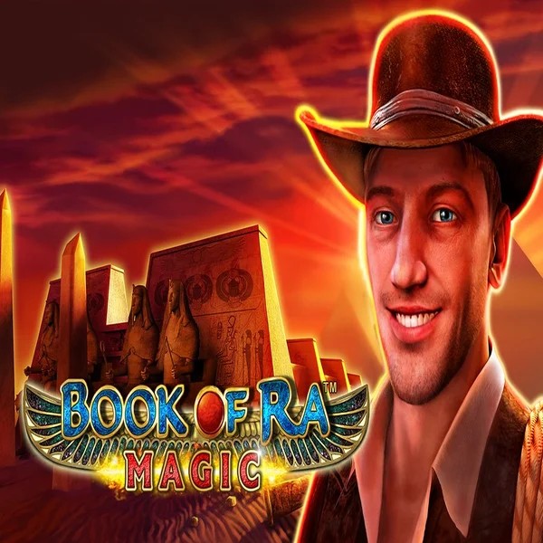 Book of Ra Magic logo by Greentube Bwin Casino