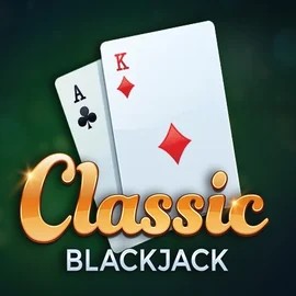 Classic Blackjack online game logo by Red Tiger Gaming on bwin-casino.eu
