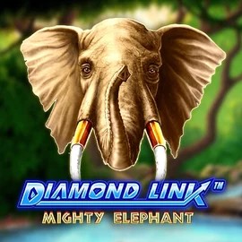 Diamond Link Mighty Elephant slot logo by Novomatic at Bwin Casino