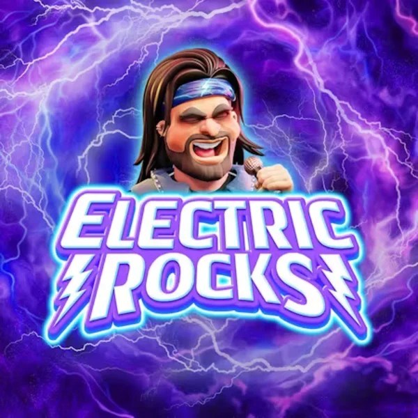 Electric Rocks slot logo by Inspired Gaming at Bwin Casino