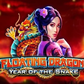 Floating Dragon Year of the Snake slot logo by Pragmatic Play at Bwin Casino