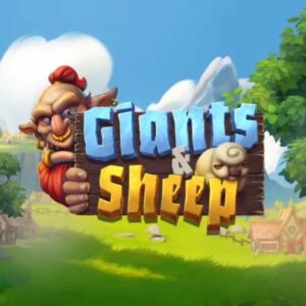Giants and Sheep slot logo by Relax Gaming at Bwin Casino
