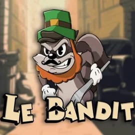 Le Bandit online game logo by Hacksaw Gaming on bwin-casino.eu