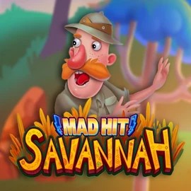 Mad Hit Savannah slot logo by RubyPlay at Bwin Casino