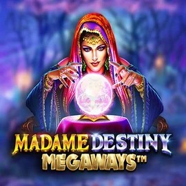 Madame Destiny Megaways slot logo by Pragmatic Play at Bwin Casino