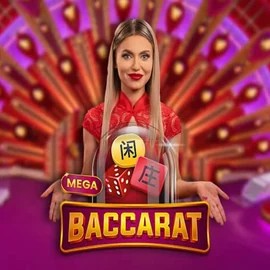 Mega Baccarat by Pragmatic Play, showcased at bwin-casino.eu – game logo