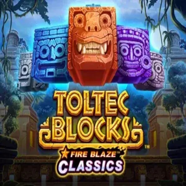 Fire Blaze: Toltec Blocks by Rarestone Gaming, showcased at bwin-casino.eu – game logo